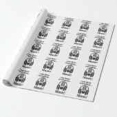 Microfoon Hoofdtelefoon Opname Muziek Cadeaupapier (Uitgerold)