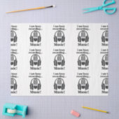 Microfoon Hoofdtelefoon Opname Muziek Tissuepapier (Craft)