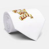 Microfoon in brand stropdas (Opgerold)