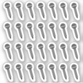 Microfoon Karaoke Concert Podcast Bujo Planner Sticker (Voorkant)