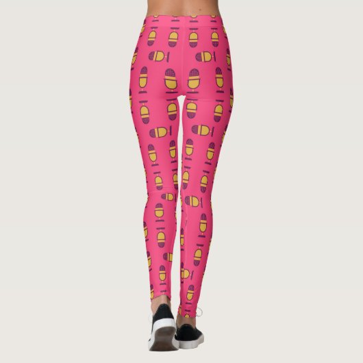 microfoon leggings (Achterkant)