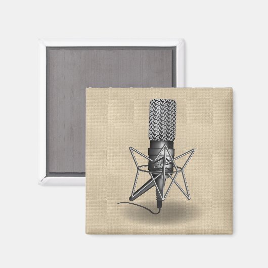 microfoon magneet (Voorkant / Achterkant)