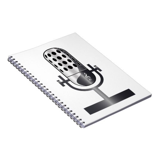  microfoon notitieboek (Rechterzijde)