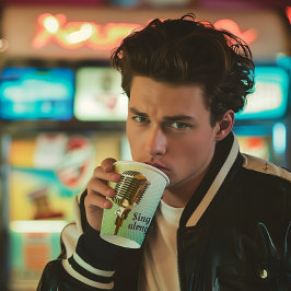 Microfoon Papieren Beker