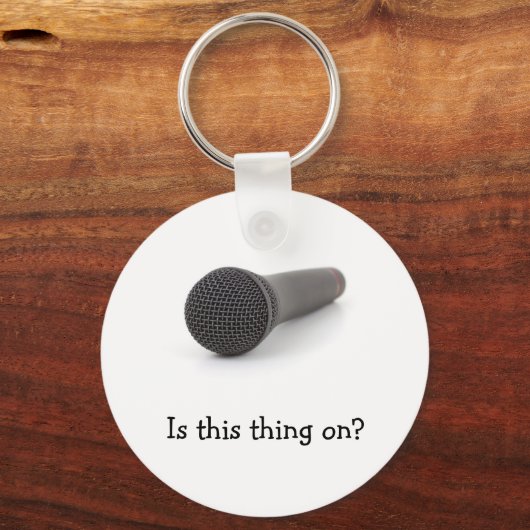 microfoon sleutelhanger (Voorkant)