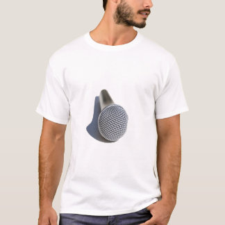 microfoon t-shirt