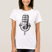 microfoon t-shirt (Voorkant)