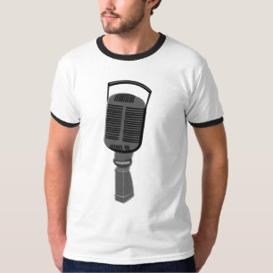 microfoon t-shirt