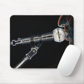 microfoon talk zanger mousepad muismat (Met muis)