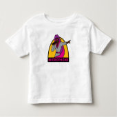 Microfoon - Toddler Kinder Shirts (Voorkant)