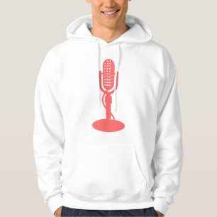 Microfoon - Tropisch roze Hoodie