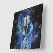  microfoon vierkante klok (Hoek)