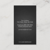 microfoon visitekaartje (Achterkant)