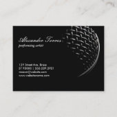 microfoon visitekaartje (Voorkant)