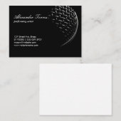 microfoon visitekaartje (Voorkant / Achterkant)