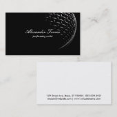 microfoon visitekaartje (Voorkant / Achterkant)