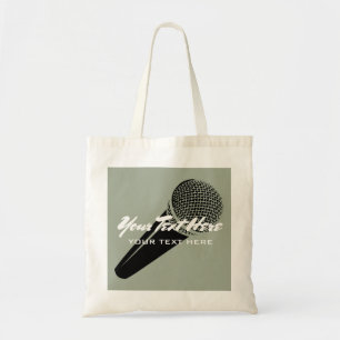 Microfooncanvas tassen voor muziekartiesten, zange