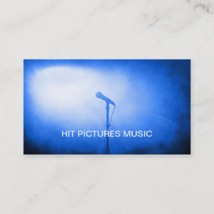 Microfooncheck Musicus Deejay Vocalist Cards Visitekaartje