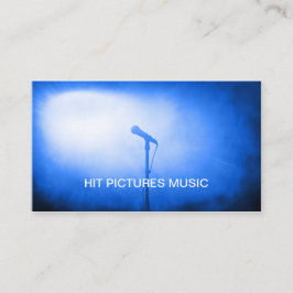 Microfooncheck Musicus Deejay Vocalist Cards Visitekaartje