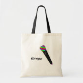 microfoondisco tote bag (Voorkant)