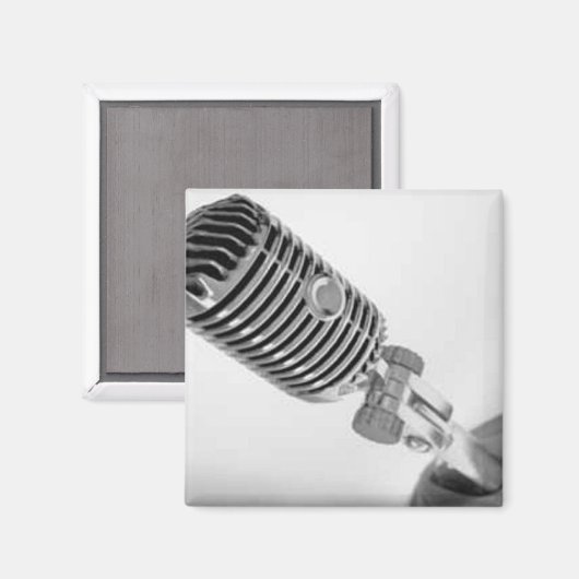 Microfoonmagneet Magneet (Voorkant / Achterkant)