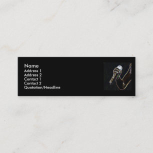 microfoonmuziekzanger-profielkaart mini visitekaartje