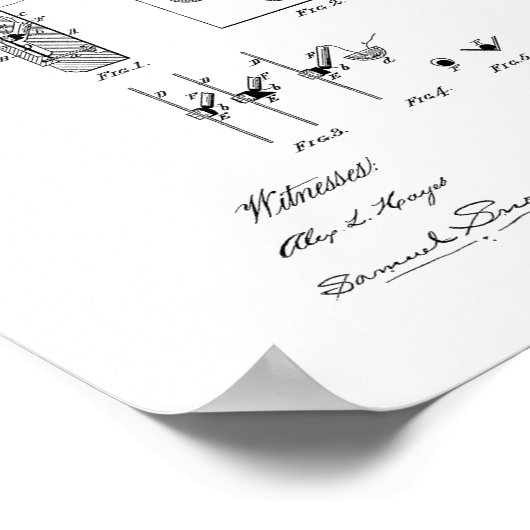 Microfoonpatroon Poster (Hoek)