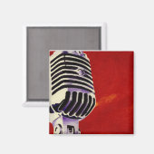 Microfoonprintmagneet Magneet (Voorkant / Achterkant)