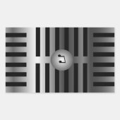 MicrofoonSticker Rechthoekige Sticker (Voorkant)