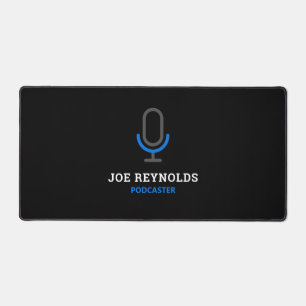 Microfoonsymbool, poocaster, podcast bureaumat