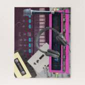 Microfoontapes voor muziekLover  Synthetisch Legpuzzel (Verticaal)