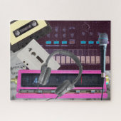 Microfoontapes voor muziekLover  Synthetisch Legpuzzel (Horizontaal)