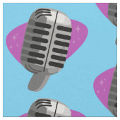 microfoonwaanzin stof (Close Up)