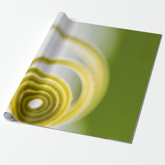 Microfotografie van planten stengels cadeaupapier (Uitgerold)