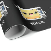 Microgolf Funny Pun Dark BG Cadeaupapier (Rol Hoek)