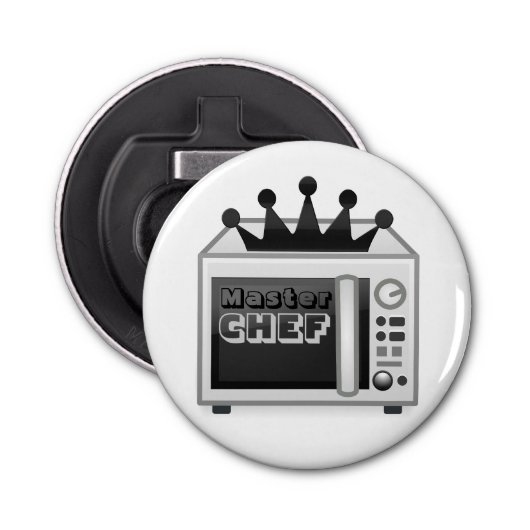 Microgolf Master Chef Button Flesopener (Voorkant)