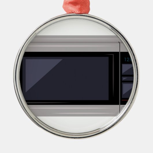 Microgolf Metalen Ornament (Voorkant)
