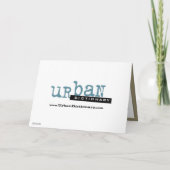 microgolf minuut Wenskaart Kaart (Achterkant)