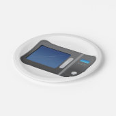 Microgolf Papieren Bordje (Gekanteld)