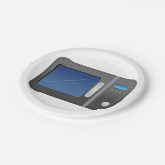 Microgolf Papieren Bordje (Gekanteld)