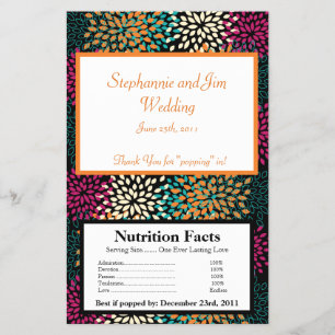 Microgolf Popcorn Floral Burst Flyer