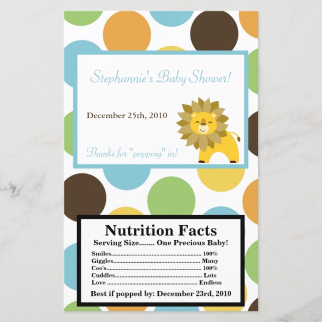 Microgolf Popcorn Oerwoud King Lion Safari (Voorkant)