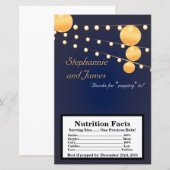 Microgolf Popcorn papierpatronen op blauw (Voorkant / Achterkant)