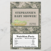 Microgolf Popcorn Wrapper ARMY ACU Camoflauge Camo Flyer (Voorkant)