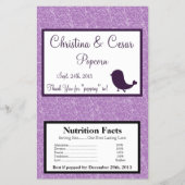 Microgolf Popcorn Wrapper Bird Swing Paars BG Flyer (Voorkant)