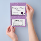 Microgolf Popcorn Wrapper Bird Swing Paars BG Flyer (Hand)