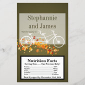 Microgolf Popcorn Wrapper Brown Double Bike Flyer (Voorkant)