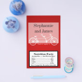 Microgolf Popcorn Wrapper Crimson Red Double Bike Flyer (Enkel)