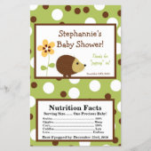 Microgolf Popcorn Wrapper Forest Friends Hedegel Flyer (Voorkant)