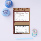 Microgolf Popcorn Wrapper Herfstboom Flyer (Enkel)